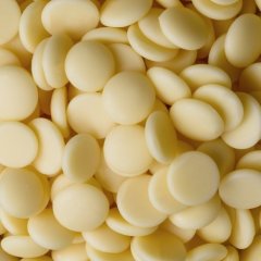 Шоколад белый Master Martini "ARIBA" 31% 1 кг Шоколад белый ARIBA BIANCO DISCHI (коробка 10 кг)