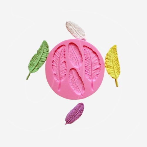 Молд силиконовый "Пёрышко" 										