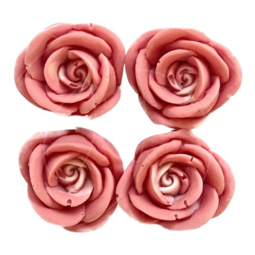Фигурка из шоколадной глазури "Розочки" 4 шт ФГ165