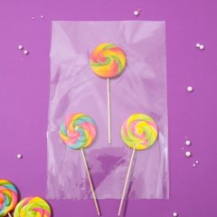 Пакетик прозрачный для сладостей 15х30 см 100 шт Пак-3