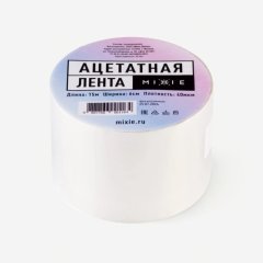 Ацетатная лента в рулоне высота 6 см длина 15 м толщина 40 мкм MIXIE 33443