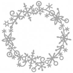 Трафарет кулинарный &quot;Снежное кружево&quot; КМСК-12