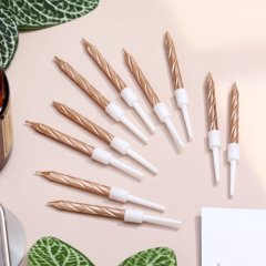 Свечи декоративные Медные 10 шт 2919668