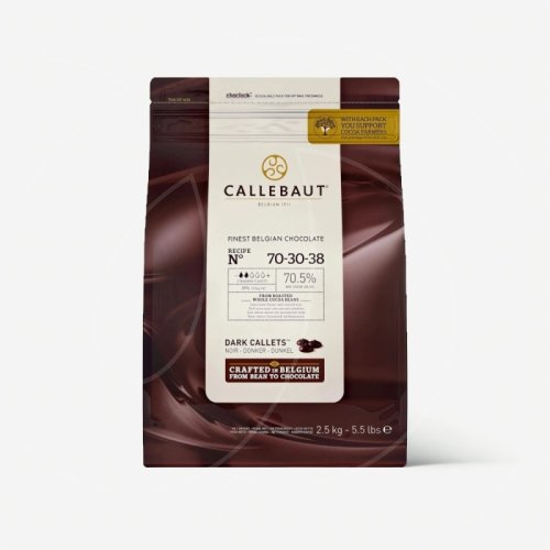 Шоколад горький CALLEBAUT 70,5% 100 г 70-30-38NV-595,  70-30-38RT-U71  фасовка