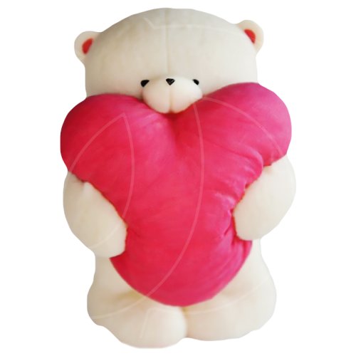 Молд силиконовый 3D "Мишка с сердцем" 01924