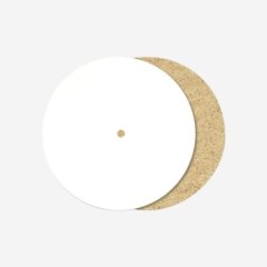 Подложка под торт с отверстием ЛХДФ Белая 3 мм 20 см L3/20-O