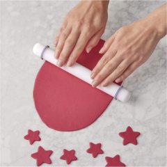 Скалка пластиковая с ограничителями 33 см 2663559, и-84