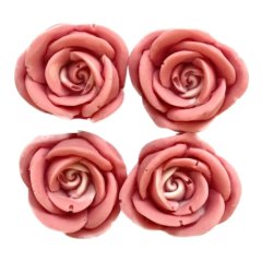 Фигурка из шоколадной глазури "Розочки" 4 шт ФГ165
