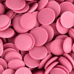 Шоколадная глазурь розовая со вкусом клубники со сливками ШОКОМИЛК 100 г 